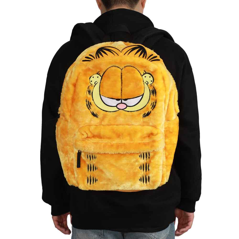 Garfield 3D Faux Fur Laptop Backpack