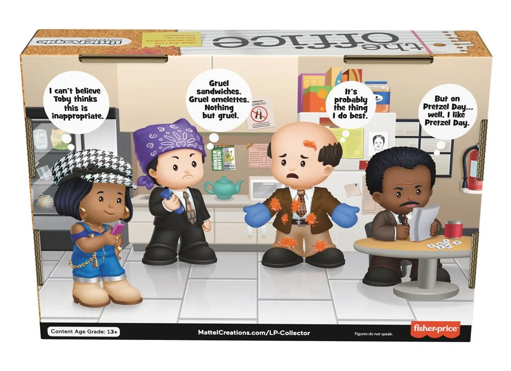 Bonecos Little People Collector The Office: Best Moments