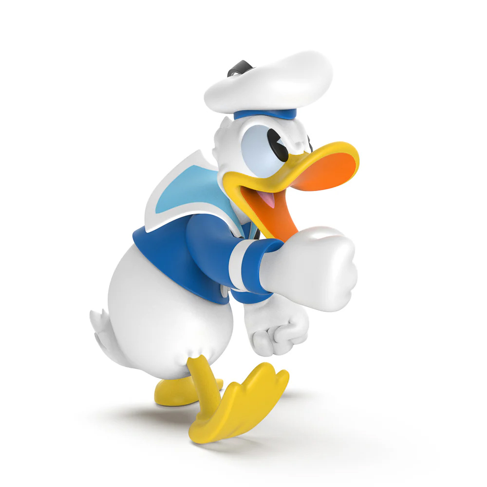 Angry and Grumpy Donald Duck Art Figure (90 Years)