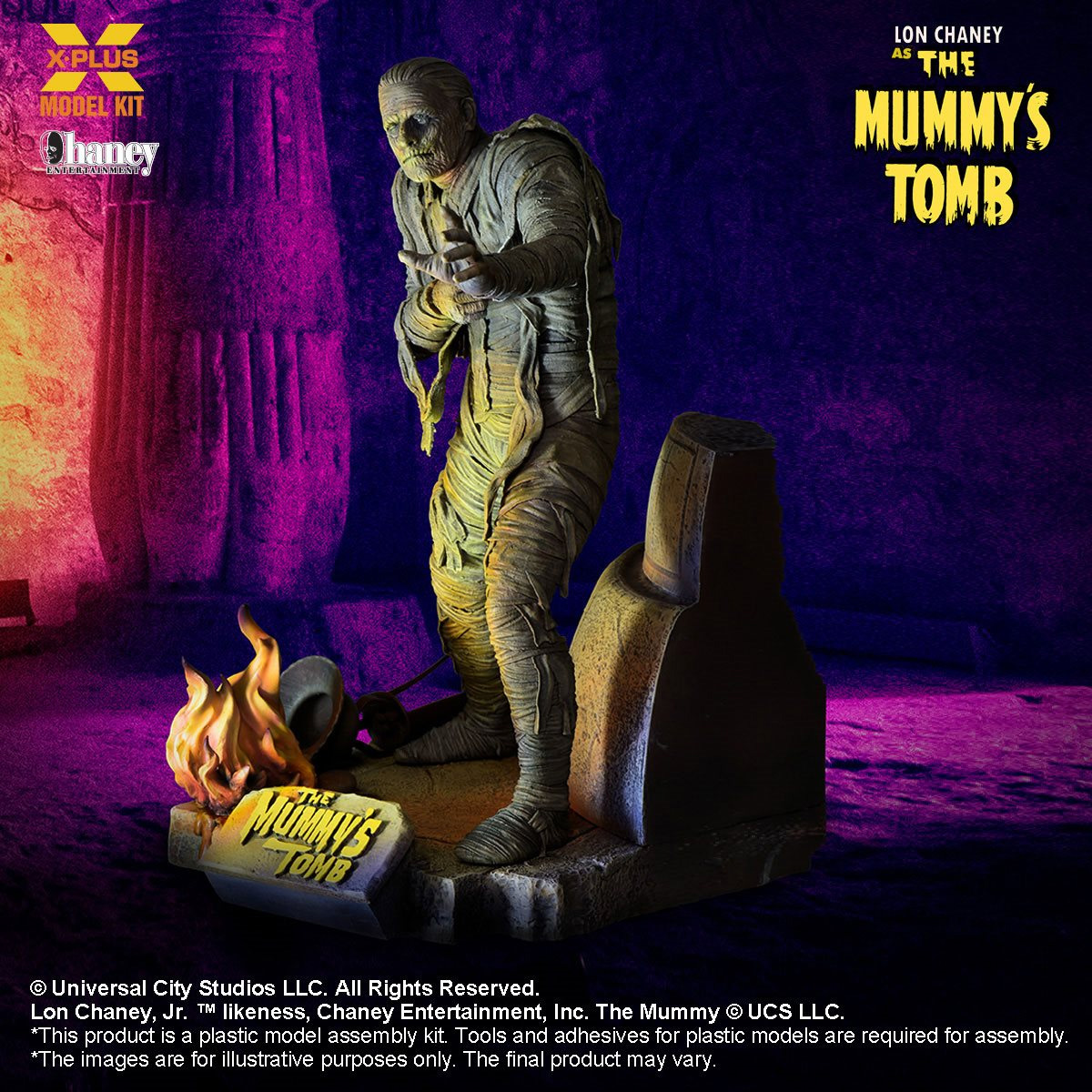 Plastic Kit Lon Chaney Jr. as Mummy Kharis in the film 