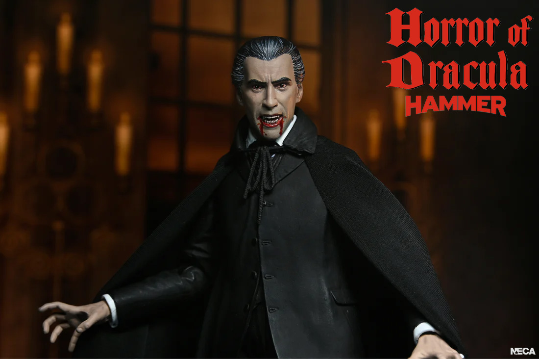 Dracula (Christopher Lee) The Night Vampire (1958) - Action Figure Hammer Horror Neca 7″ Ultimate