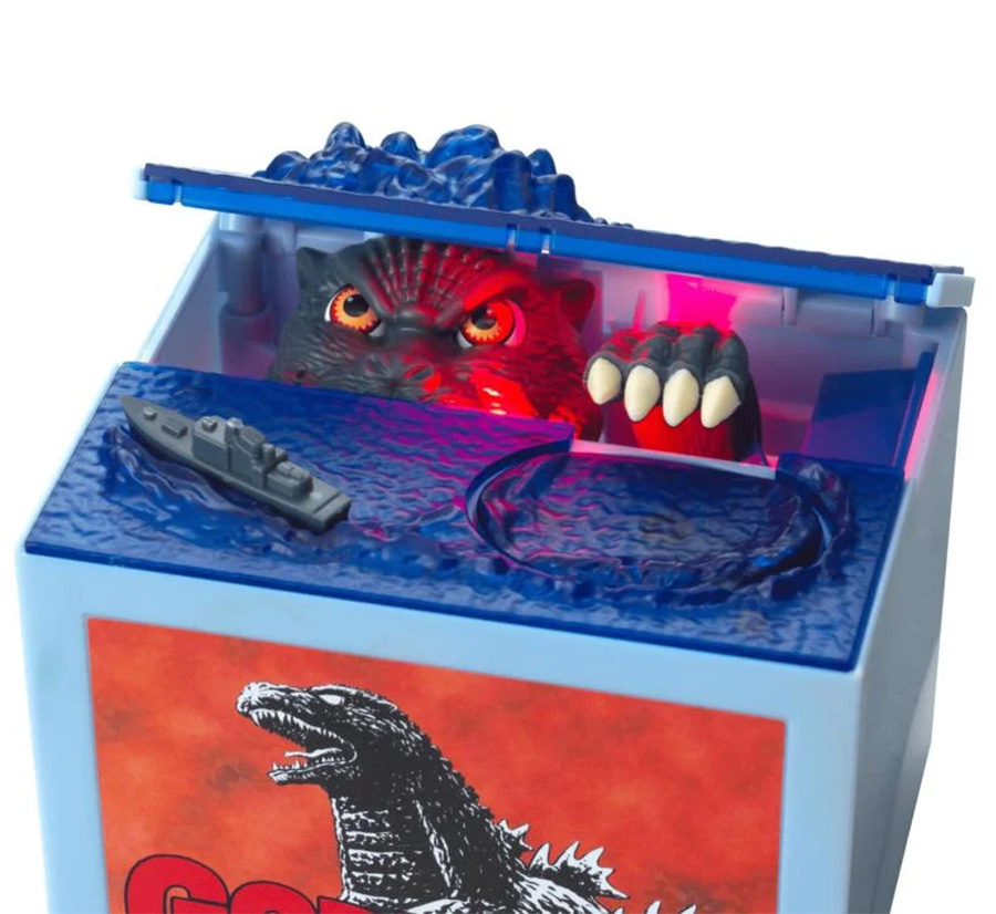 Cofre Eletrônico Kaiju Godzilla Itazura com Ilustrações de Shinji Nishikawa