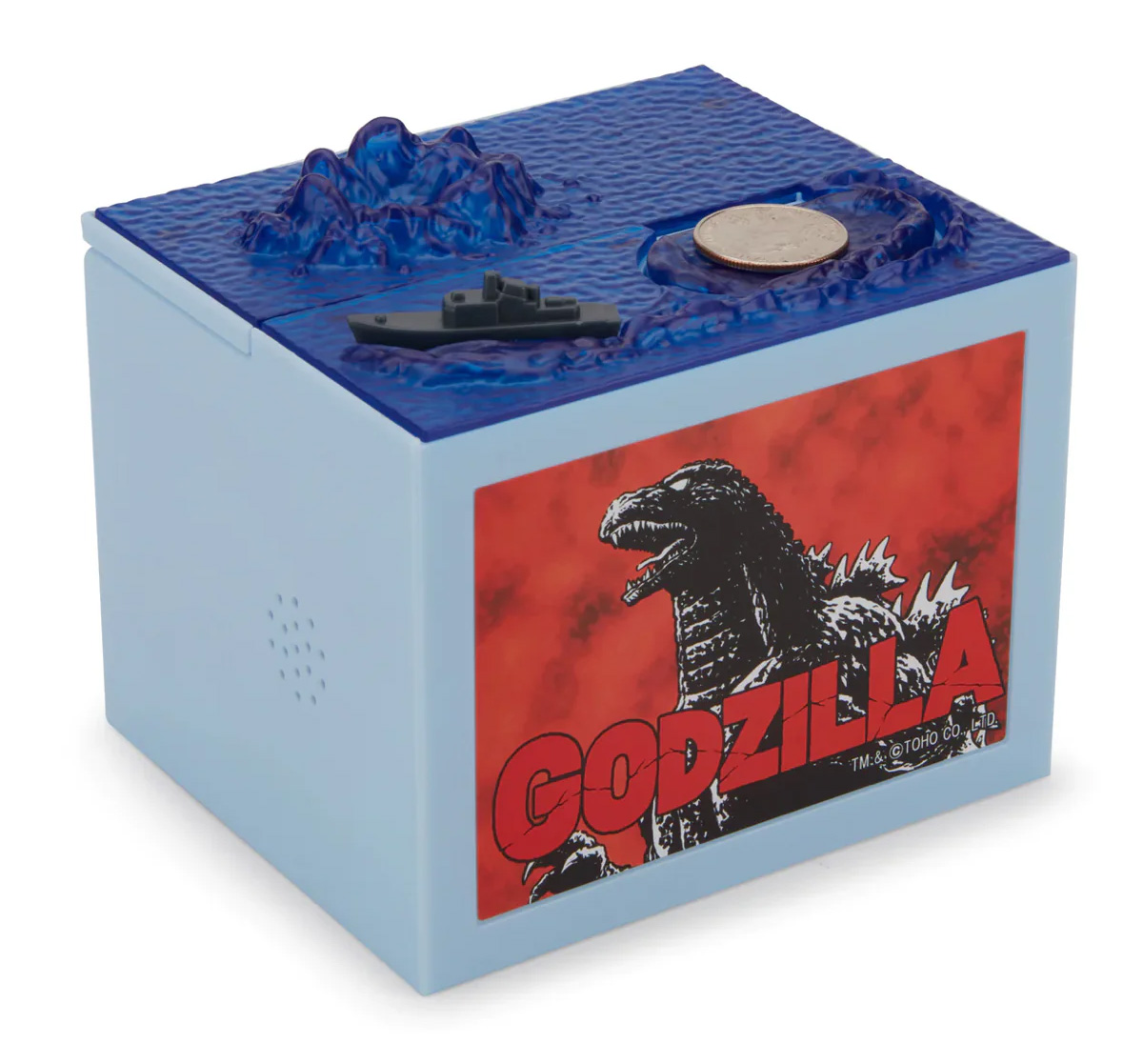 Cofre Eletrônico Kaiju Godzilla Itazura com Ilustrações de Shinji Nishikawa