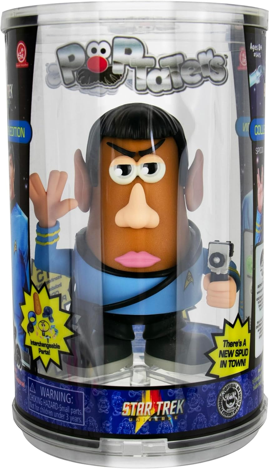 PopTaters Mr. Spock Potato Head Doll (Star Trek TOS)