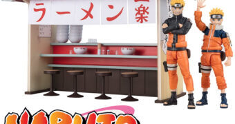 Playset Restaurante Ichiraku Ramen S.H.Figuarts do Anime Naruto Shippuden