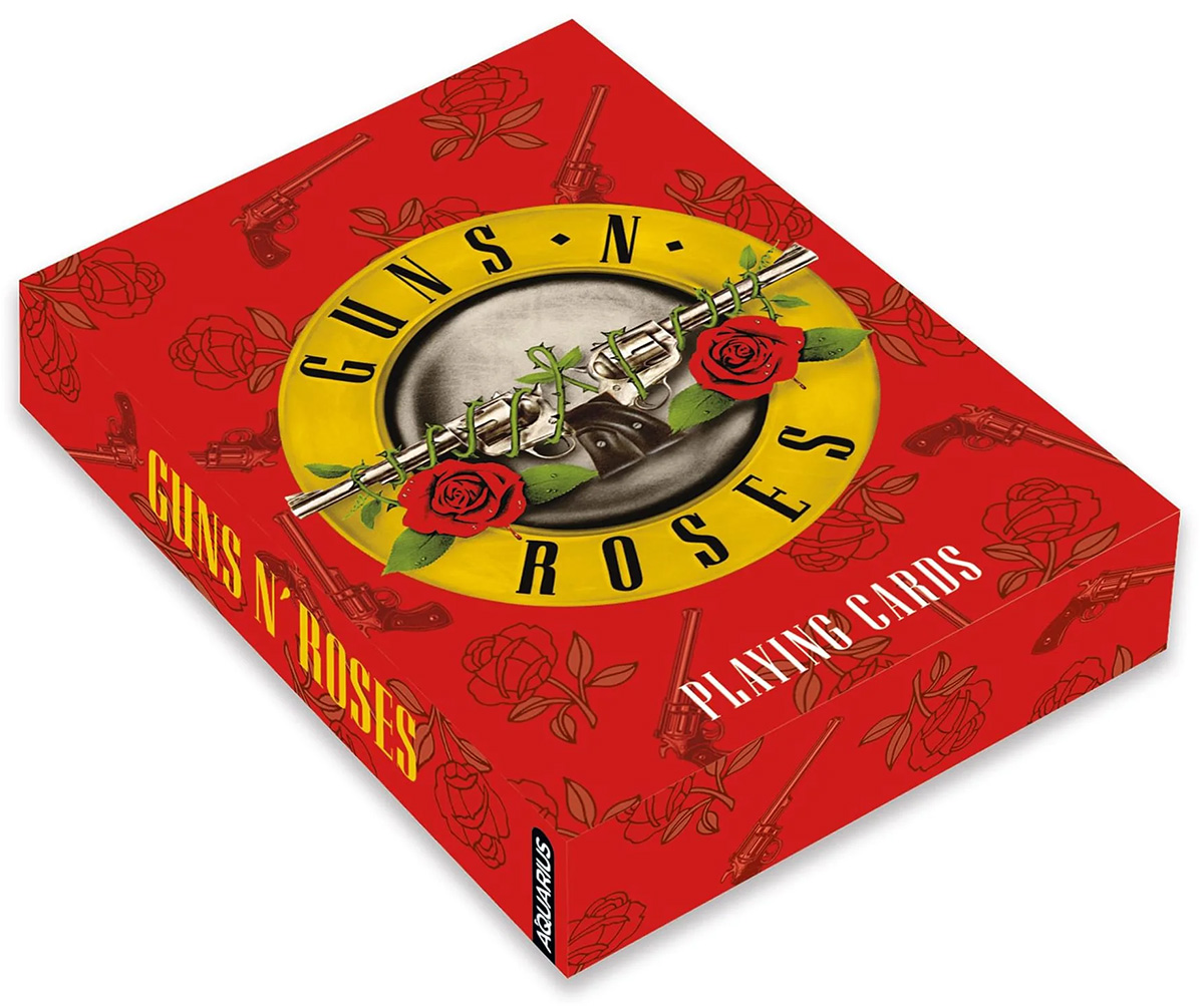 Baralho da Banda de Rock Guns N’ Roses