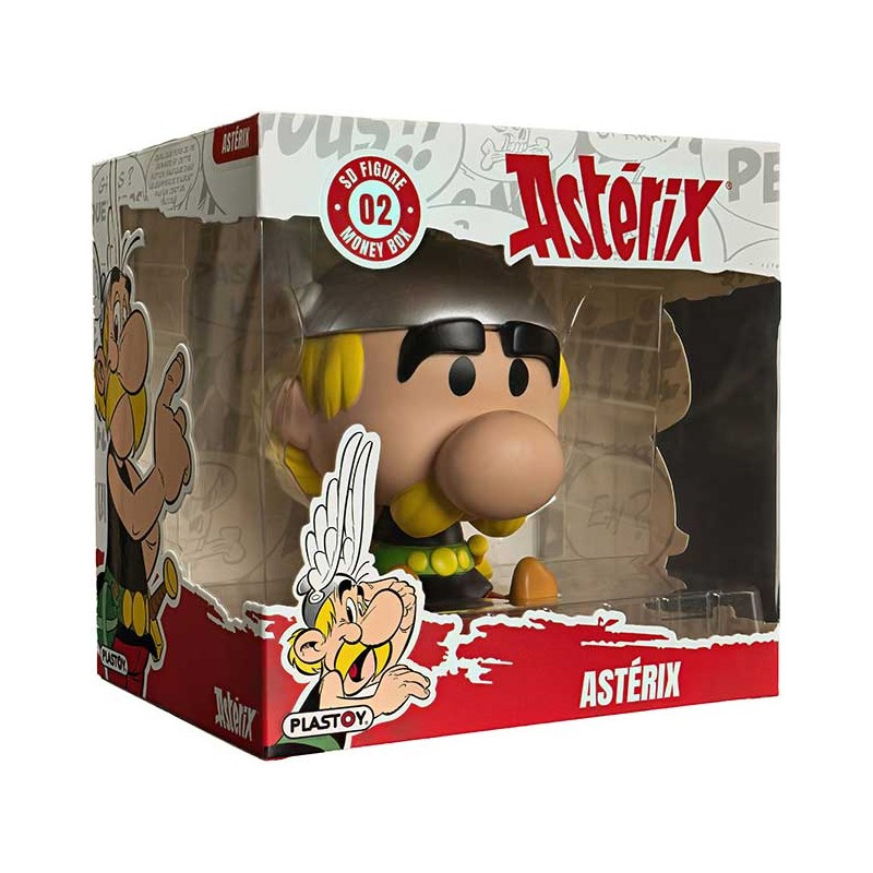 Cofres Asterix, Obelix e Ideafix em Estilo Chibi