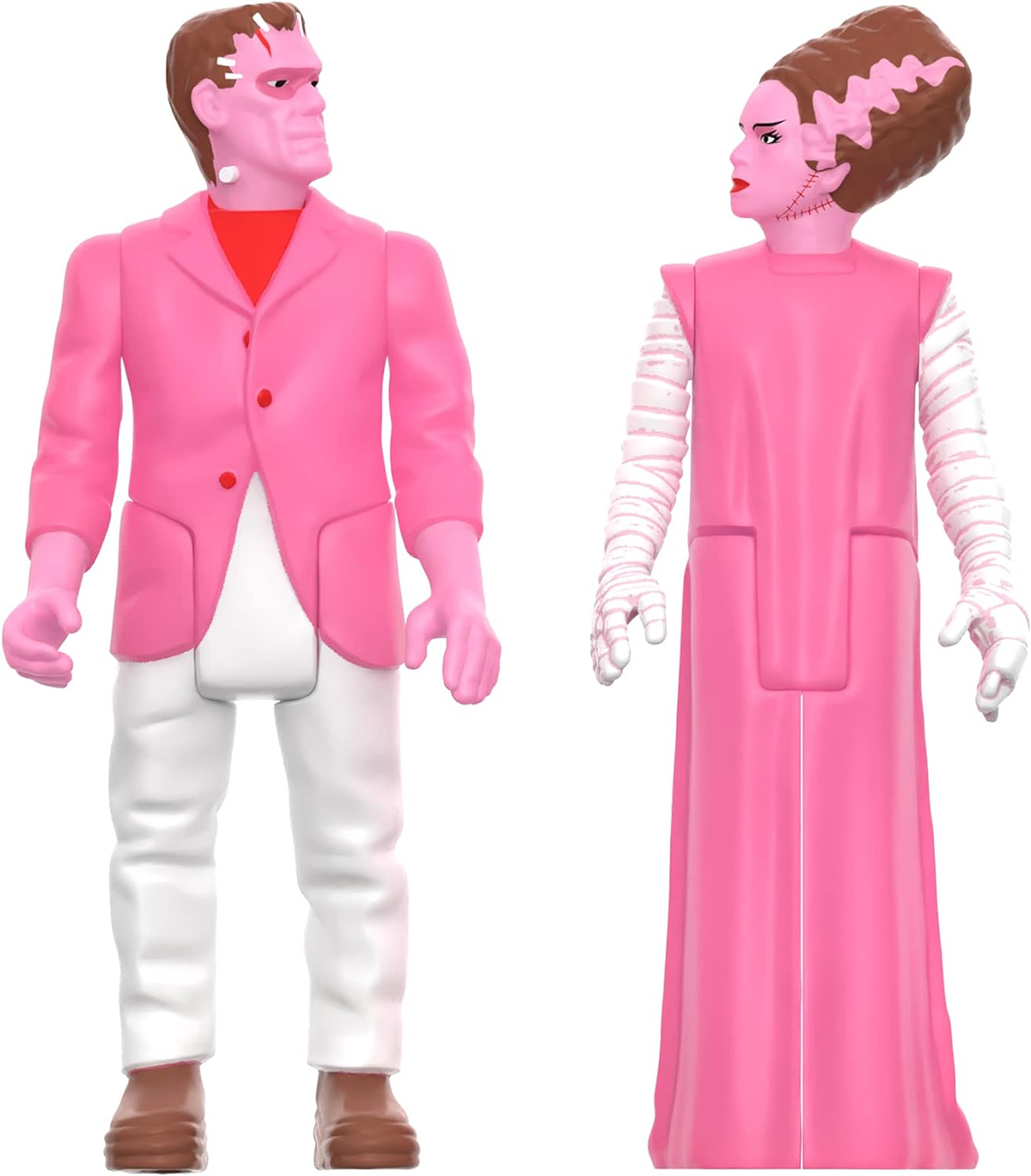 Valentine's Day Frankenstein and the Bride ReAction in Phosphor Pink