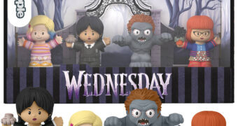Bonecas Little People Collector Wednesday Addams, Enid, Marilyn e Hyde