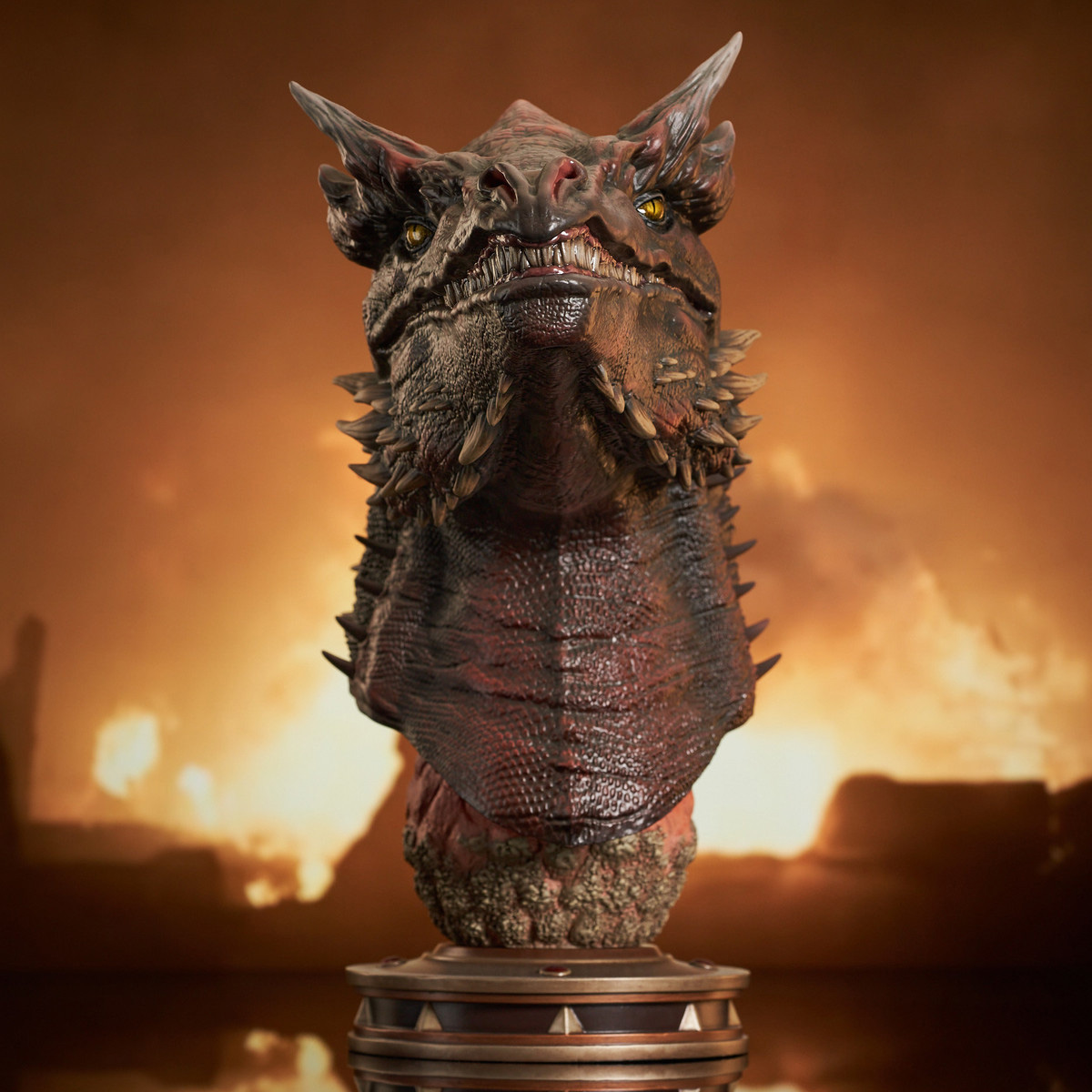 Busto Caraxes Legends in 3D, o Dragão de Daemon Targaryen em House of the Dragon