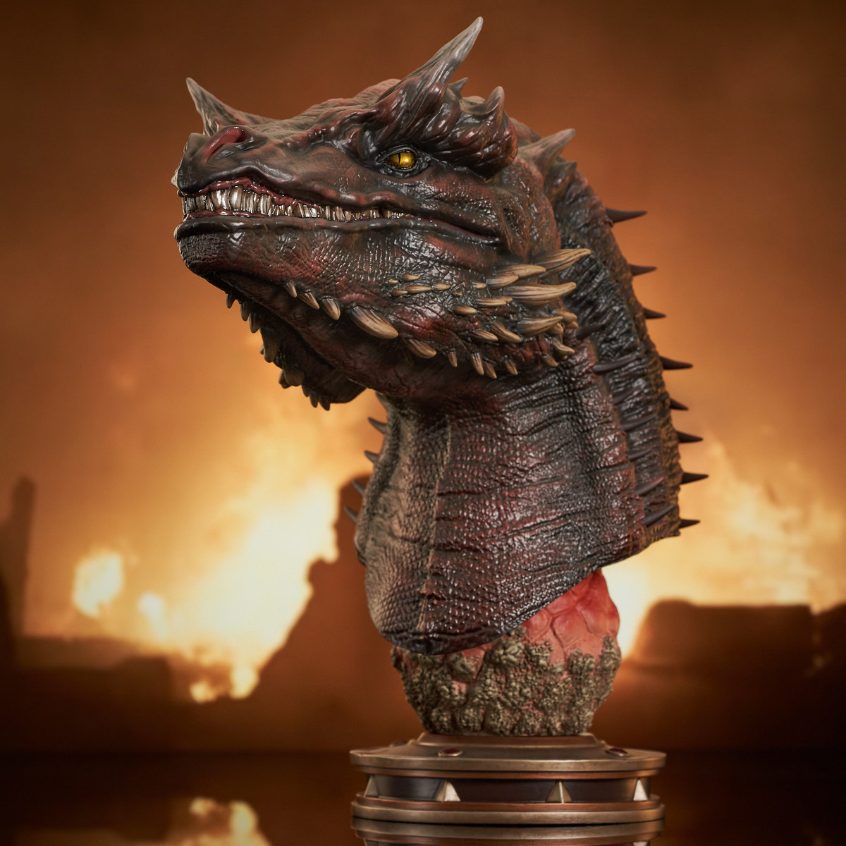 Bust Caraxes Legends in 3D, the Dragon of Daemon Targaryen in House of the Dragon