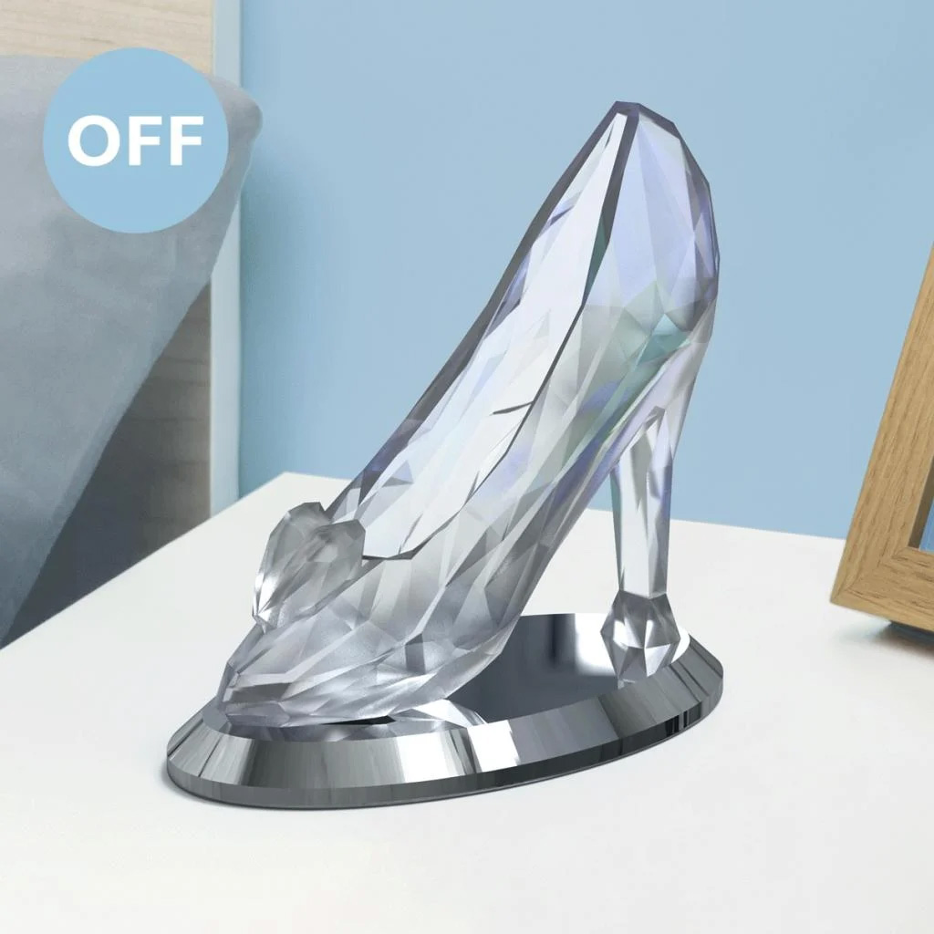 Cinderella's Glass Slipper Lamp (Disney)