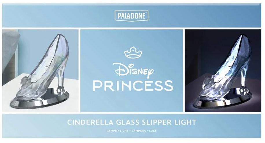 Luminária Sapatinho de Cristal da Cinderella (Disney)