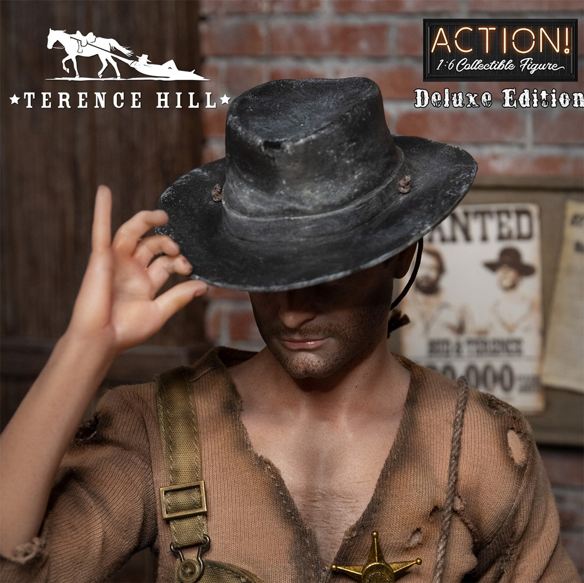 Terence Hill in Trinity is my Name - Action Figure 1:6 from Faroeste Spaghetti