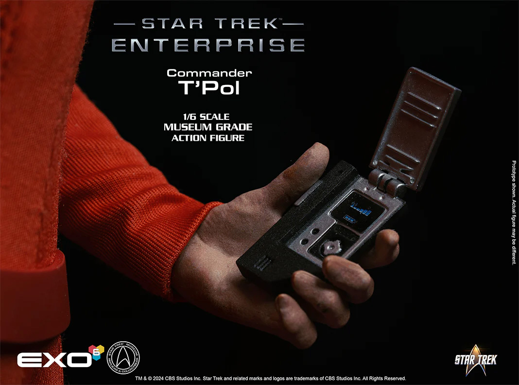 Commander T'Pol of the Enterprise NX-01 - Perfect 1:6 Action Figure from the Star Trek: Enterprise Series