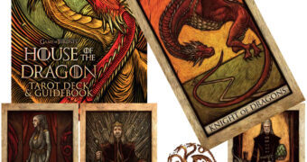 Tarot A Casa do Dragão (House of the Dragon) com Cartas Ricamente Ilustradas