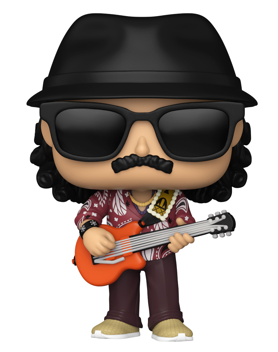 Boneco Carlos Santana Pop! Rocks
