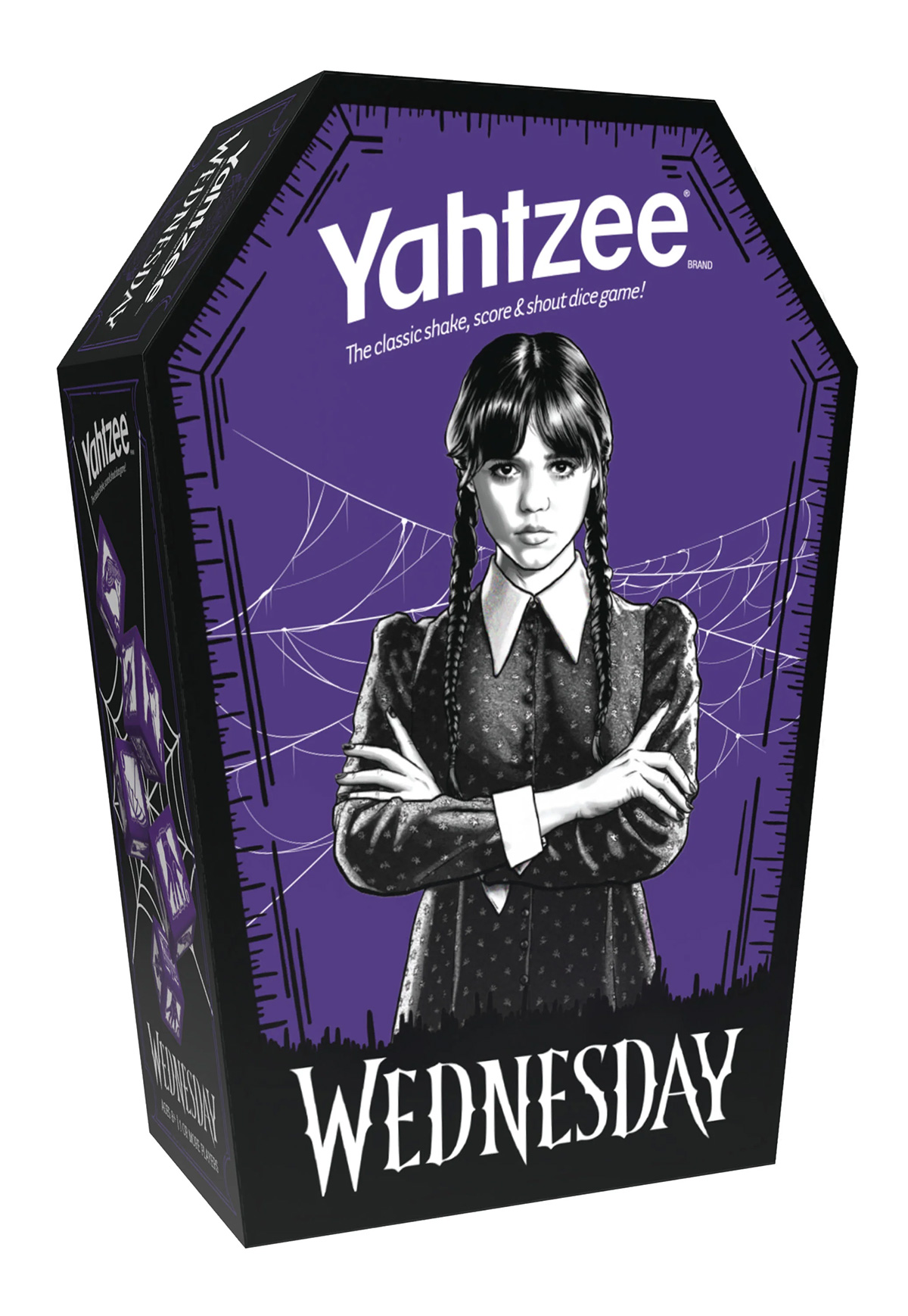 Jogo Yahtzee Wednesday (Wandinha)