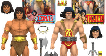 Conan, o Bárbaro e Kull, o Conquistador Ultimates Action Figures dos Quadrinhos
