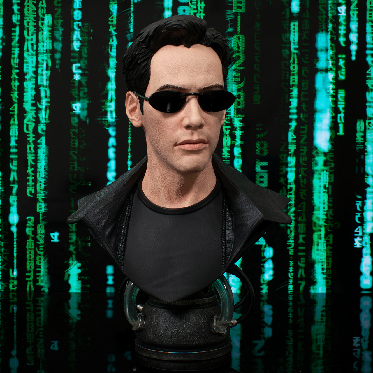 Busto Neo (Keanu Reeves) Legends in 3D em The Matrix de 1999