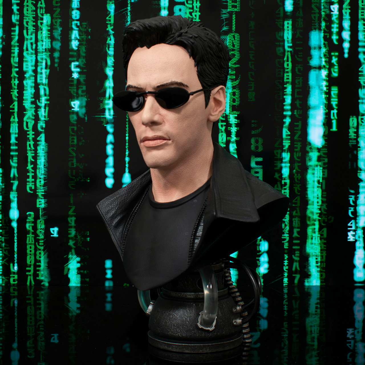 Busto Neo (Keanu Reeves) Legends in 3D em The Matrix de 1999