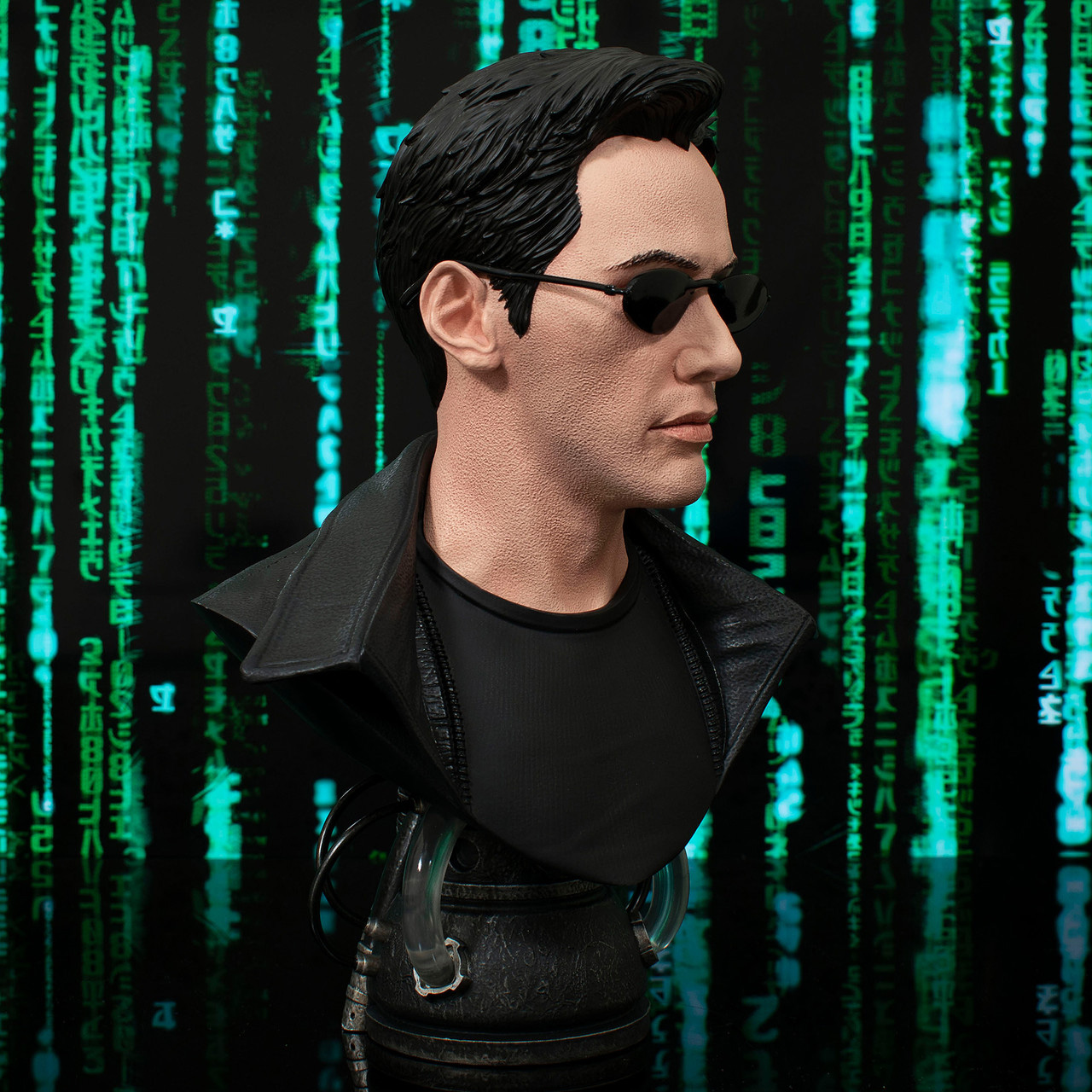 Busto Neo (Keanu Reeves) Legends in 3D em The Matrix de 1999