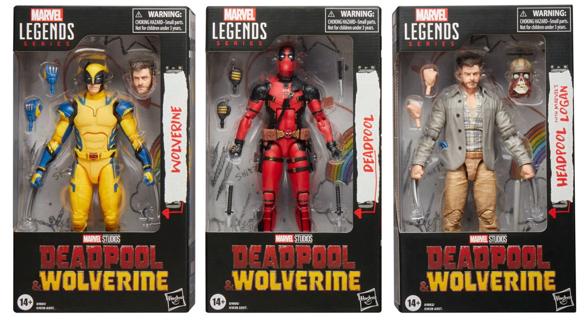 Action Figures Deadpool & Wolverine Marvel Legends