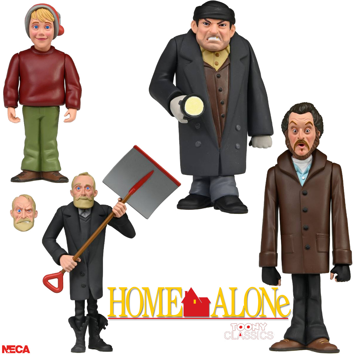 Figuras Esqueceram de Mim (Home Alone) Toony Classics