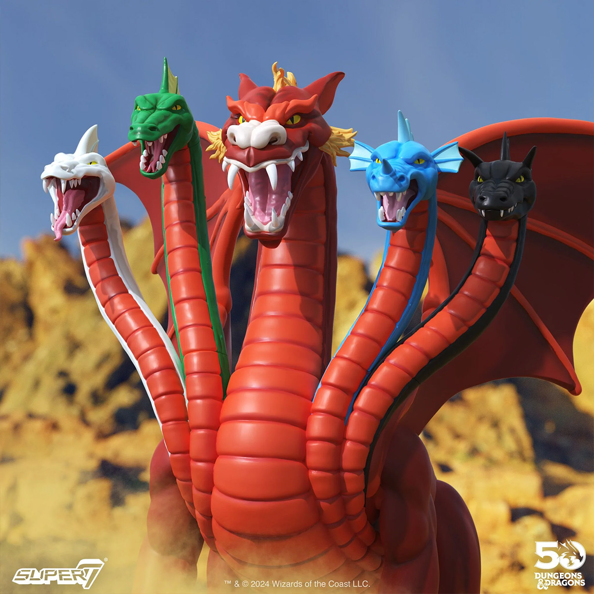 Action Figure Tiamat Ultimates, the Dragon Queen