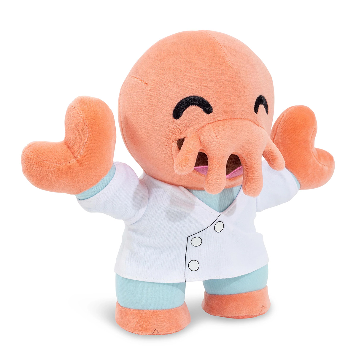 Dr. John A. Zoidberg Plush Doll from Futurama Series in Chibi Style