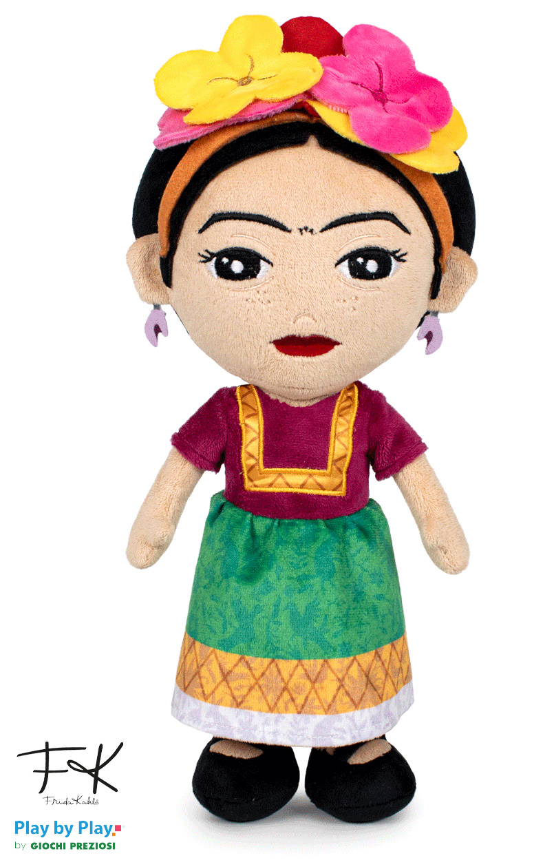 Frida Kahlo Plush Doll 32 cm Tall