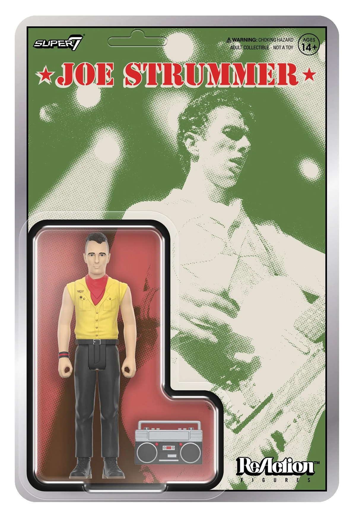 Action Figure Joe Strummer The Clash ReAction