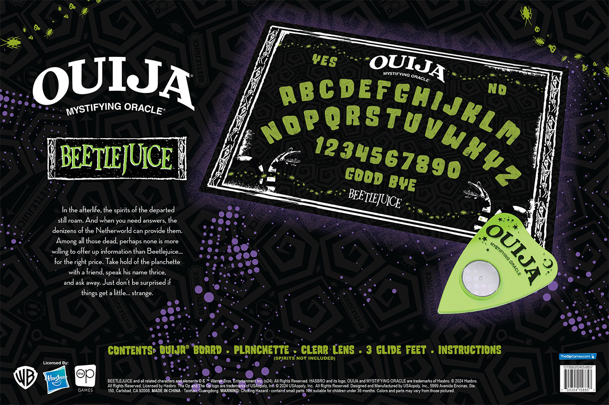 Beetlejuice Ouija Board