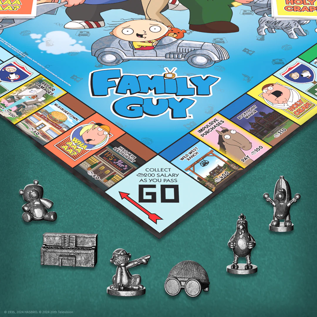 Jogo de Tabuleiro Monopoly Family Guy