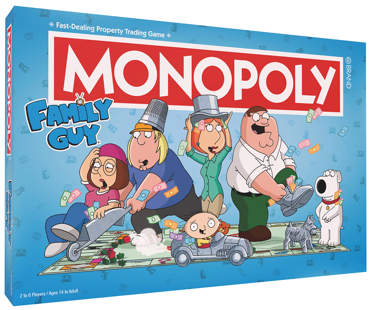 Jogo de Tabuleiro Monopoly Family Guy