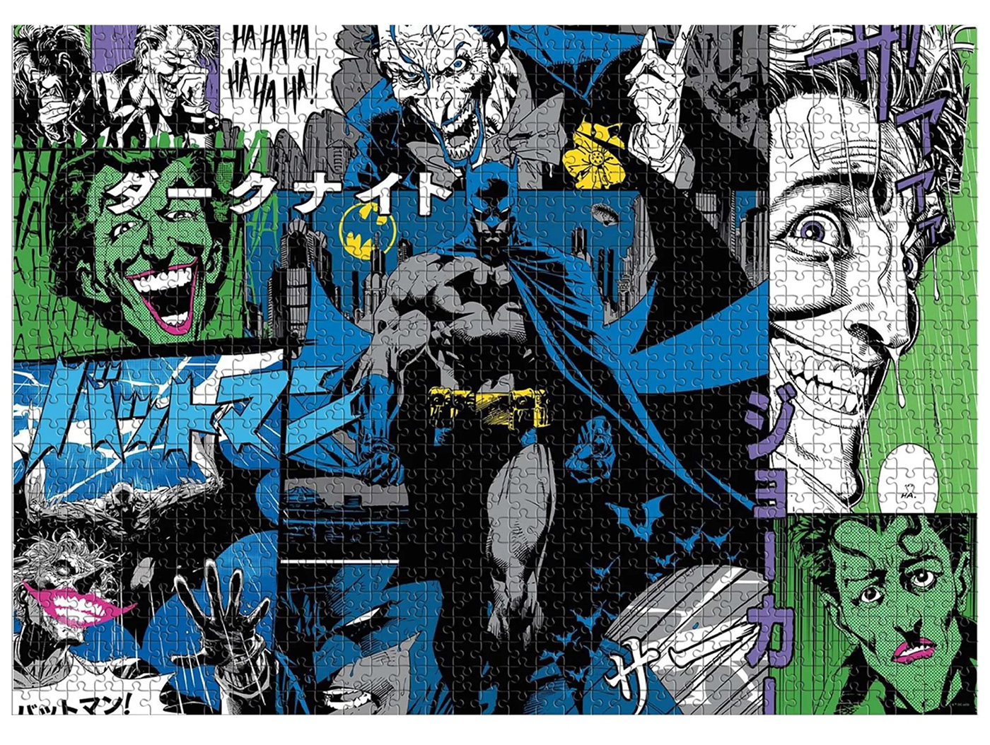 Batman Manga DC Comics Jigsaw Puzzle with 1,000 pieces