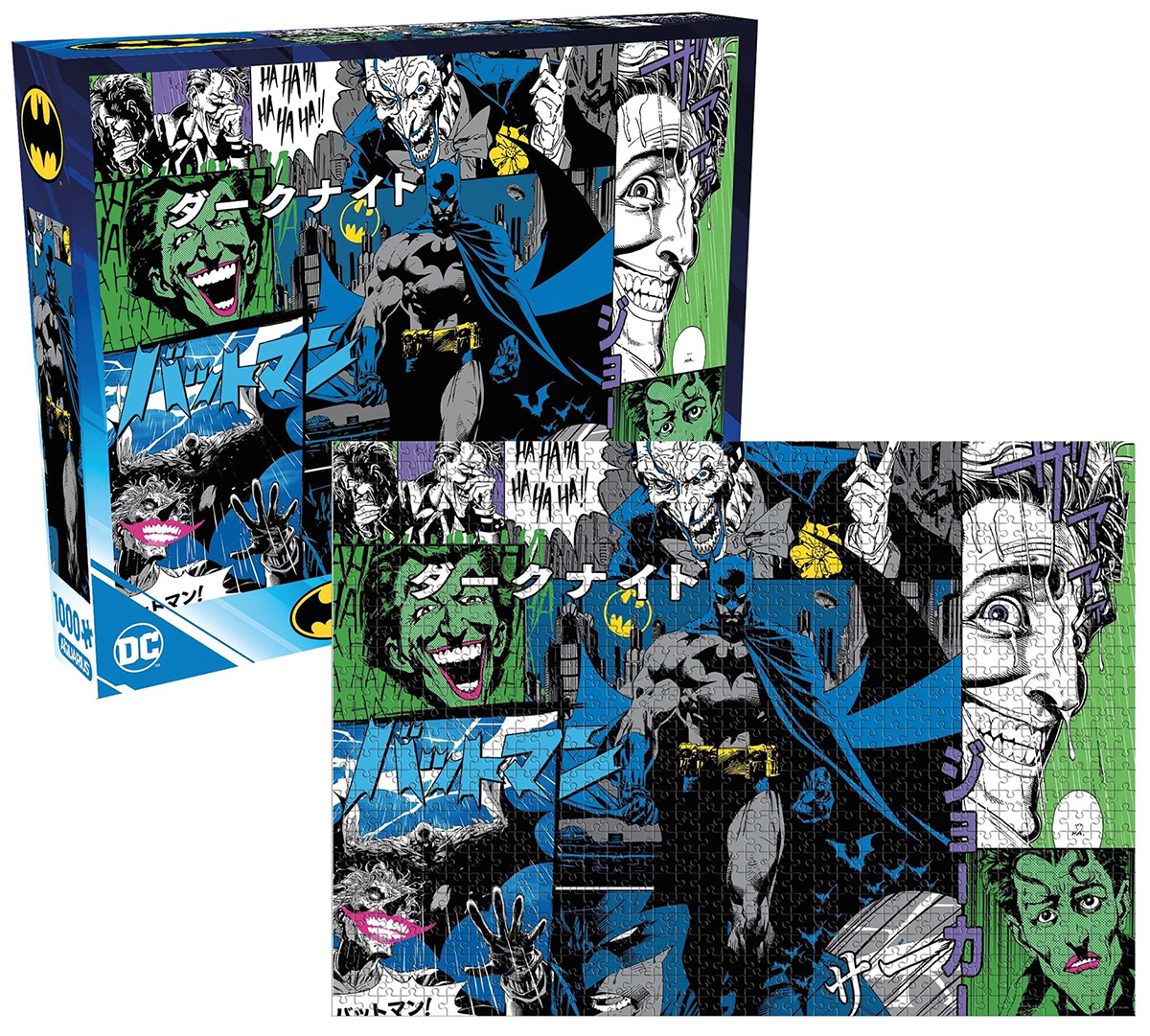 Batman Manga DC Comics Jigsaw Puzzle with 1,000 pieces