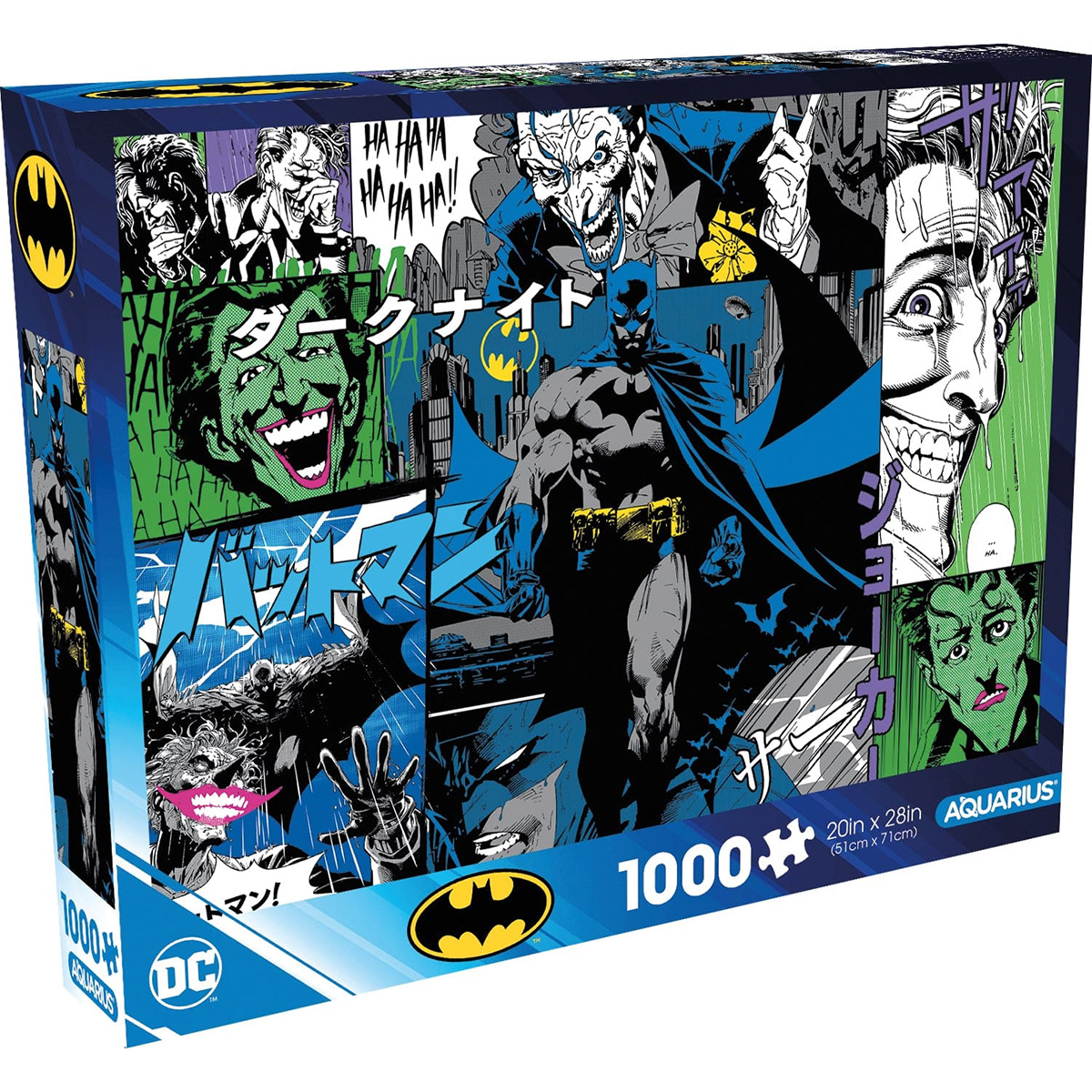 Batman Manga DC Comics Jigsaw Puzzle with 1,000 pieces