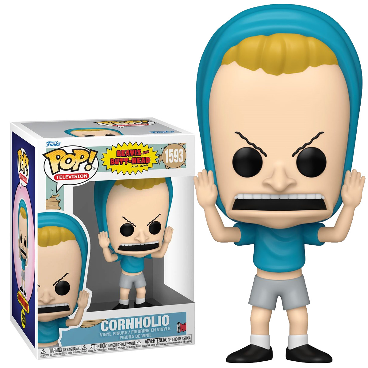 Bonecos Pop! Beavis and Butt-Head Burger World e Cornholio