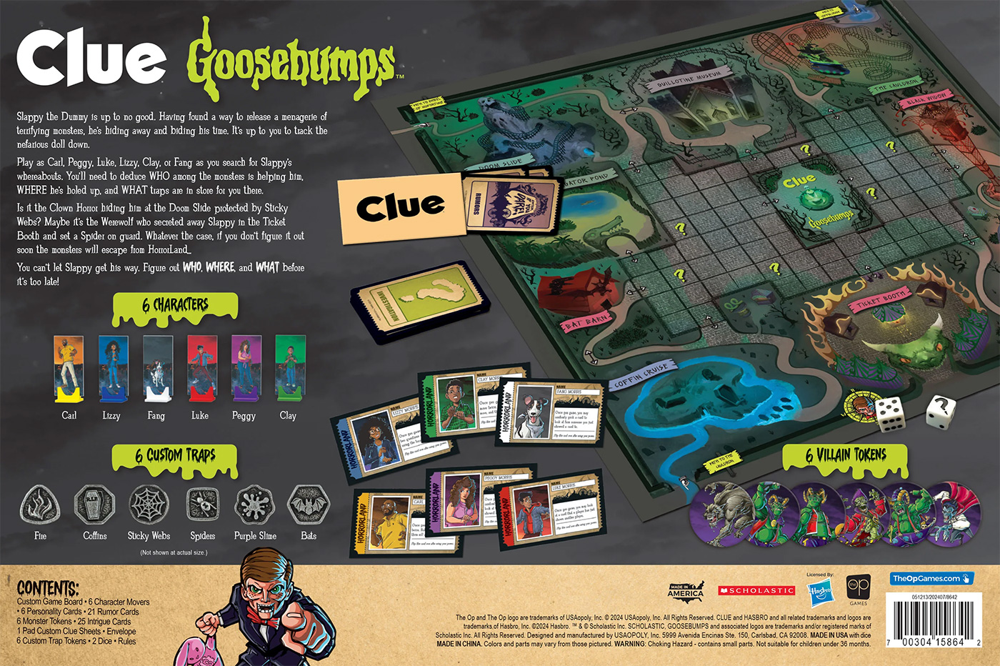 Jogo Goosebumps 