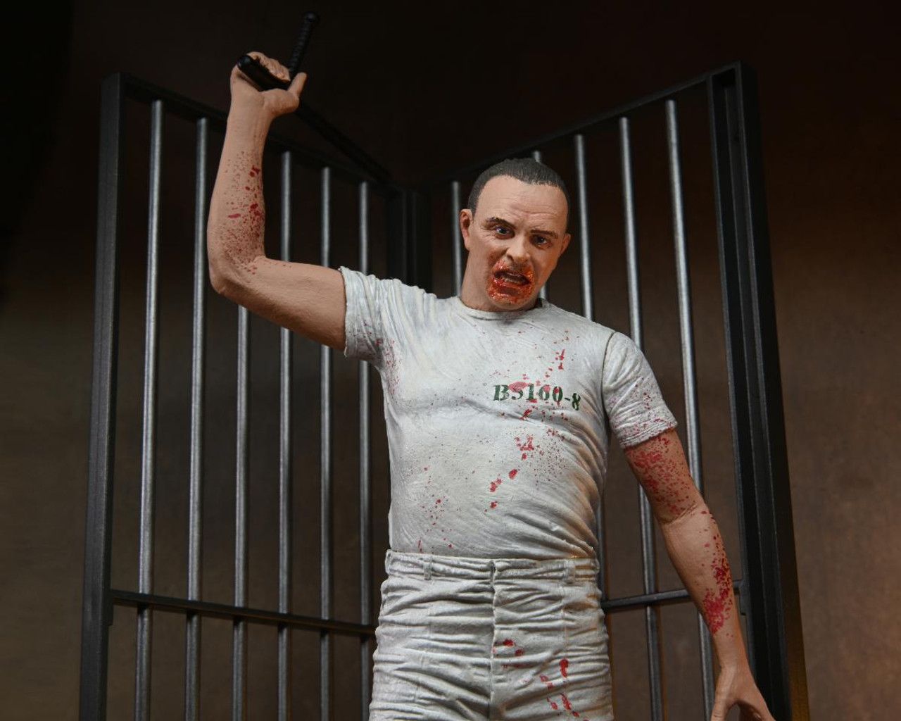 Figura Dr. Hannibal Lecter “Fuga da Prisão” Neca 7” de O Silêncio dos Inocentes (Silence of the Lambs)