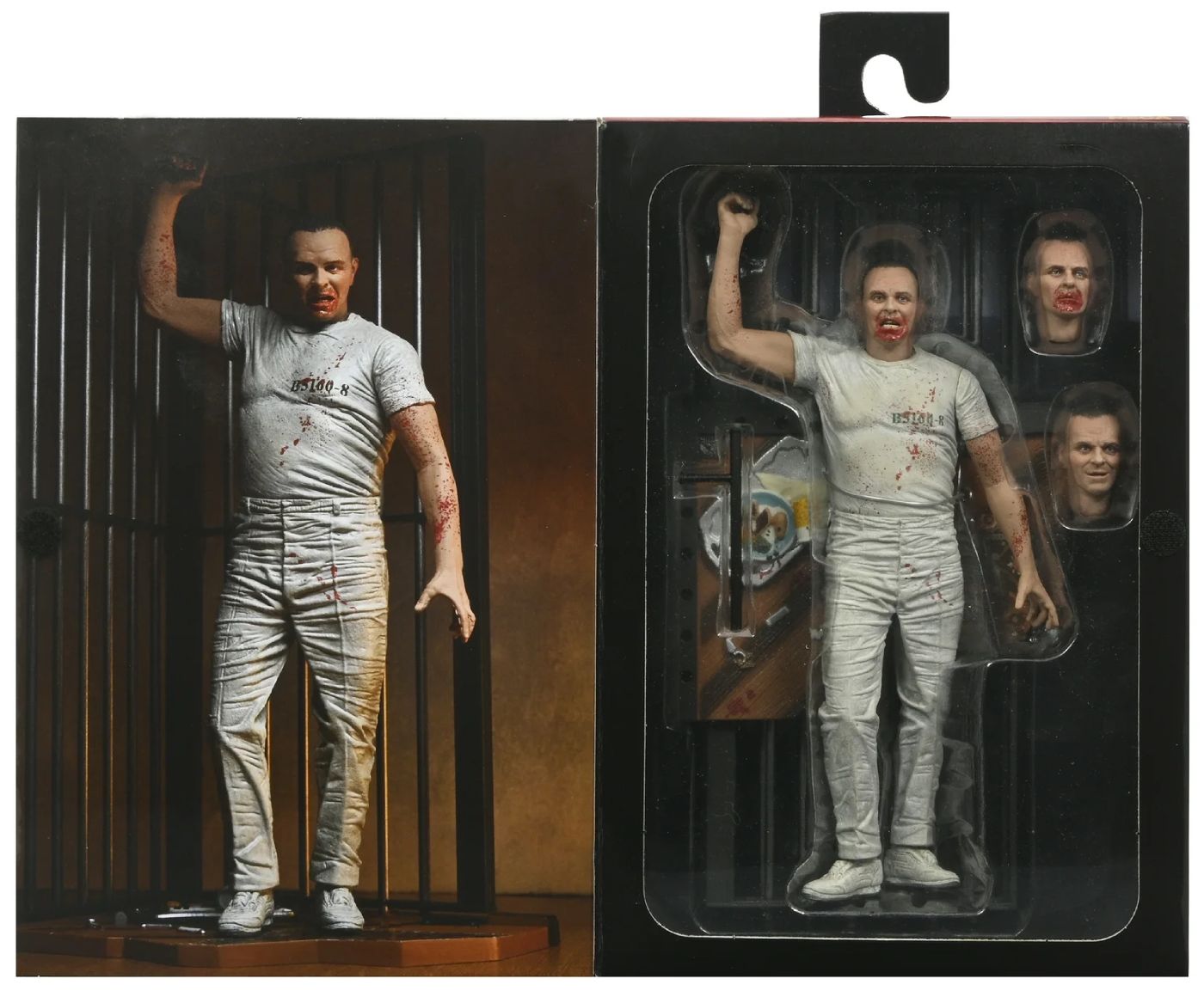 Figura Dr. Hannibal Lecter “Fuga da Prisão” Neca 7” de O Silêncio dos Inocentes (Silence of the Lambs)