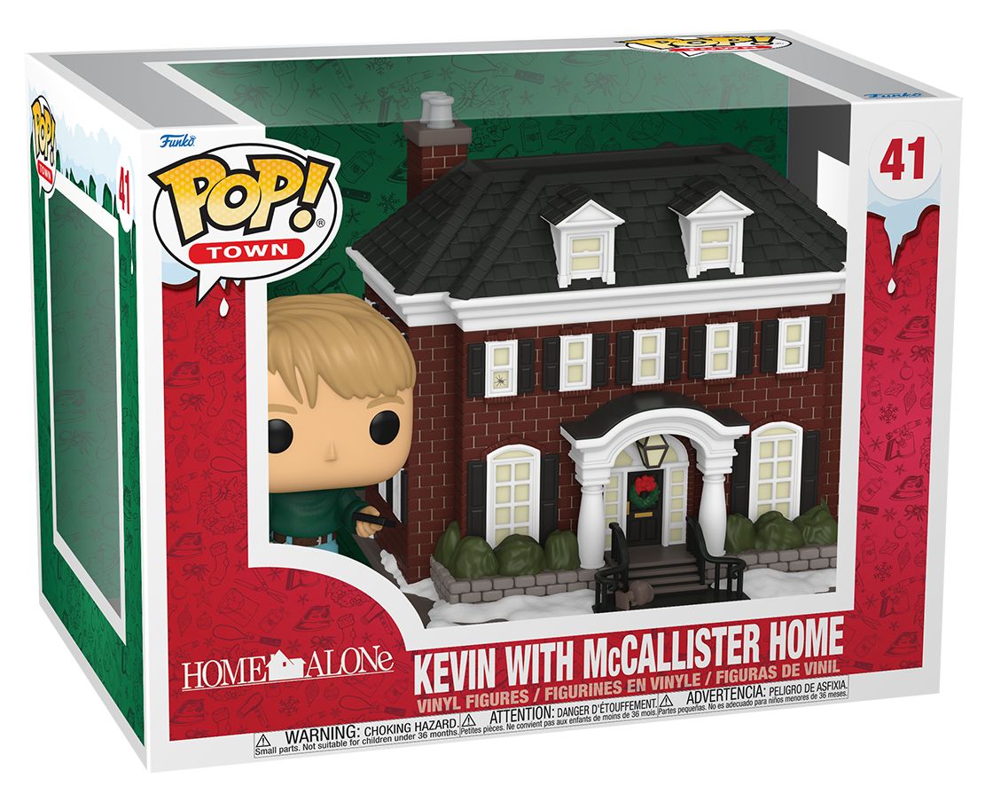 Esqueceram de Mim Pop! Town com Kevin e a Casa da Família McCallister (Home Alone)