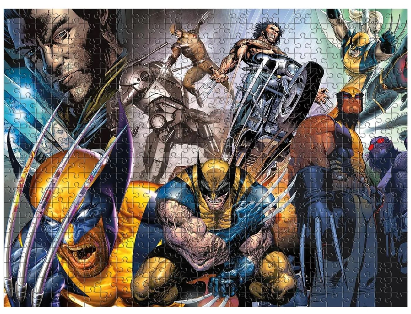 Quebra-Cabeças Marvel Colagem: Wolverine e Deadpool