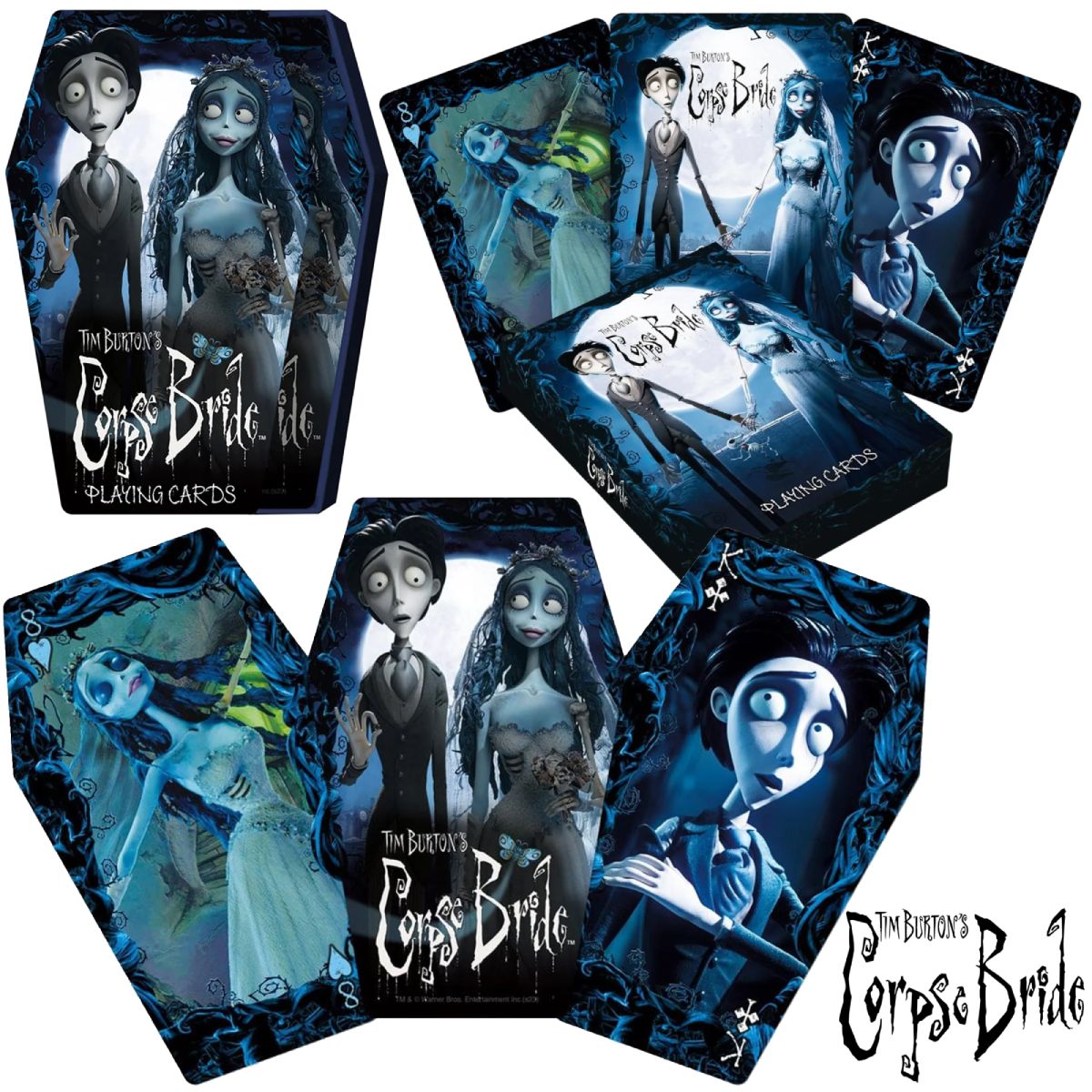 Dois Baralhos de A Noiva Cadáver (Corpse Bride)