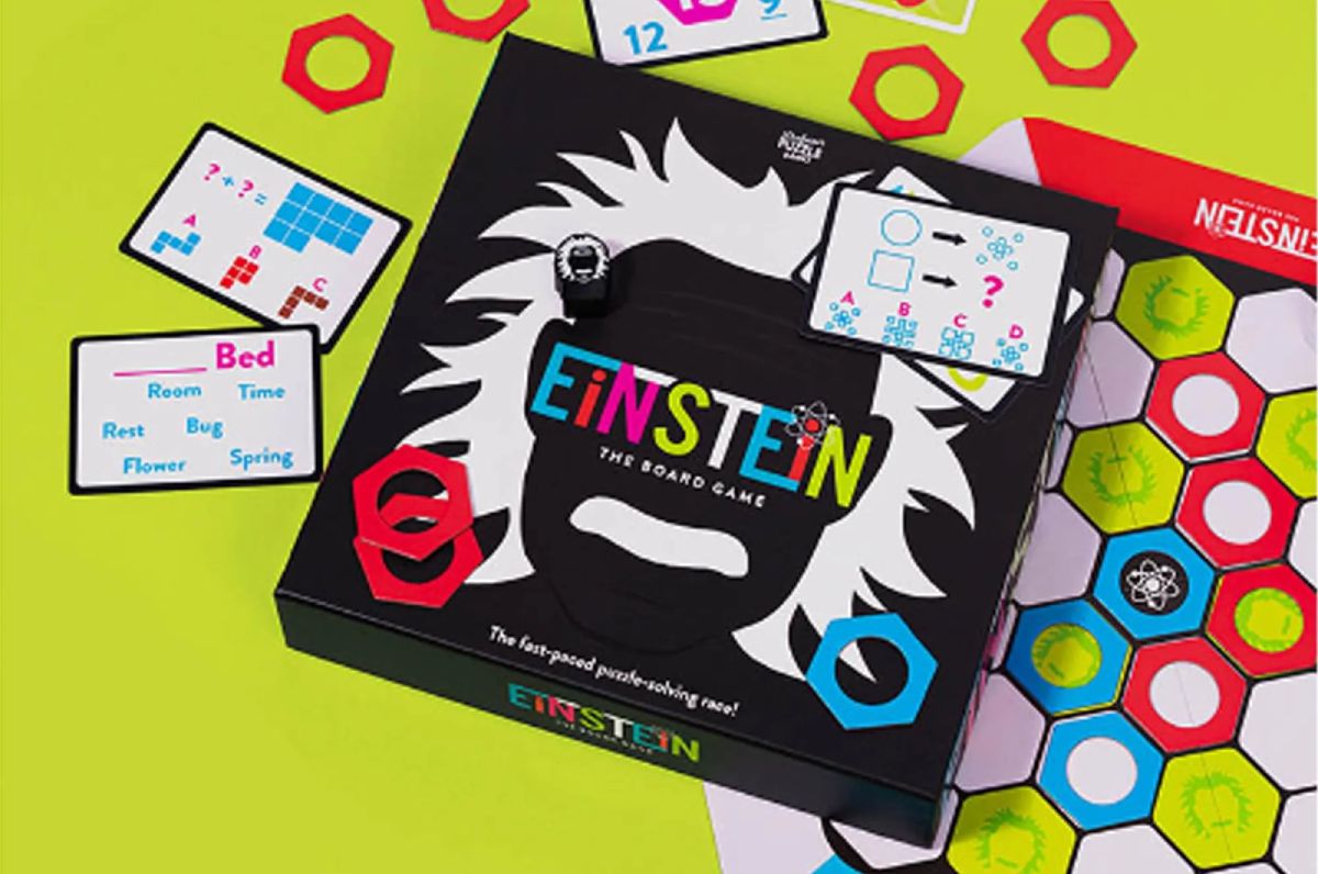 Einstein Quiz Game: Board Game