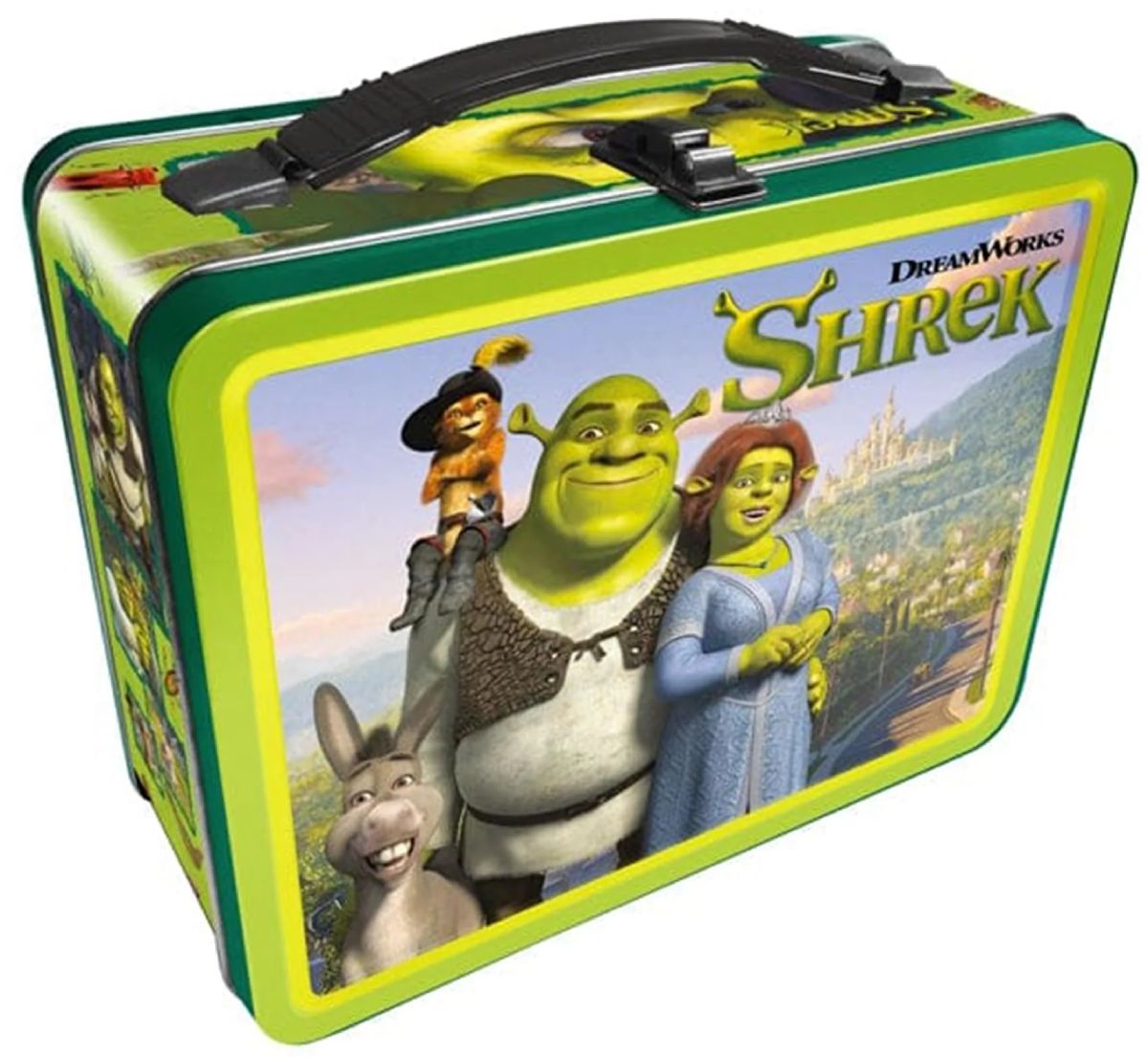 Lancheira de Lata Shrek em Alto Relevo