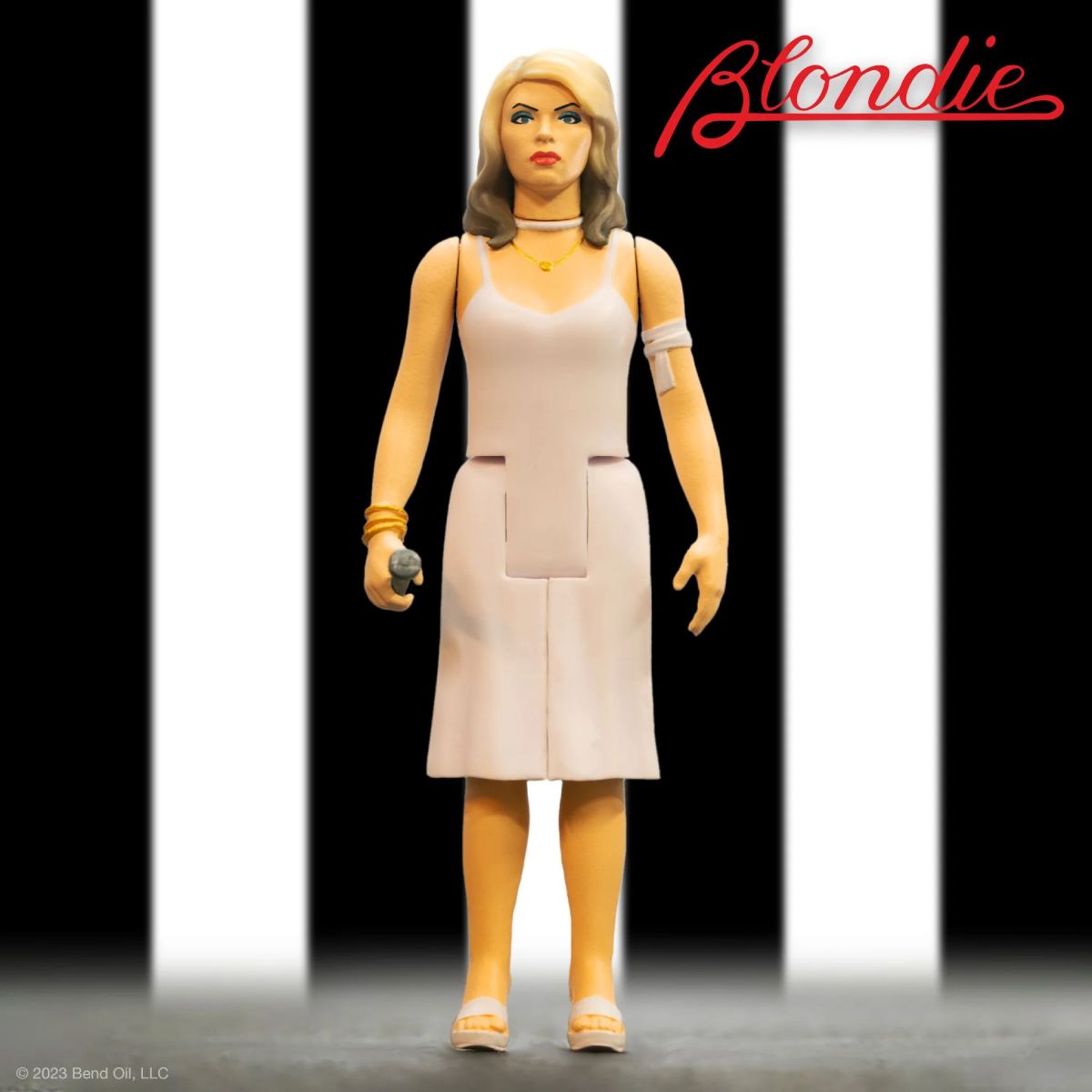 Action Figure Debbie Harry ReAction da Banda Blondie “Parallel Lines”