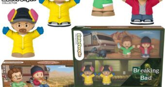 Bonecos Little People Collector Breaking Bad com Walter White e Jesse Pinkman