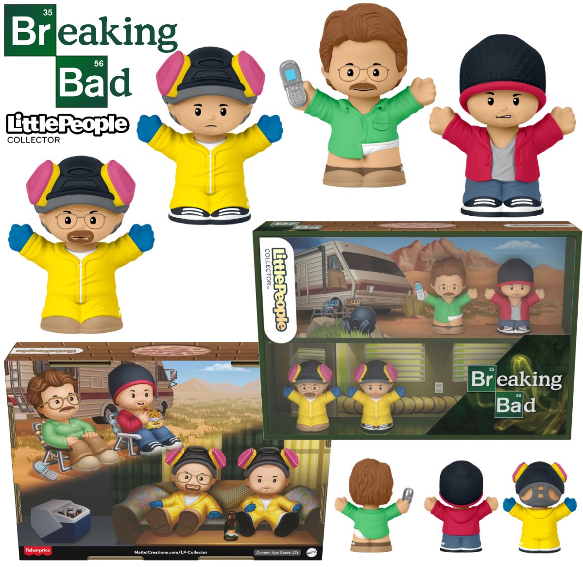 Bonecos Little People Collector Breaking Bad